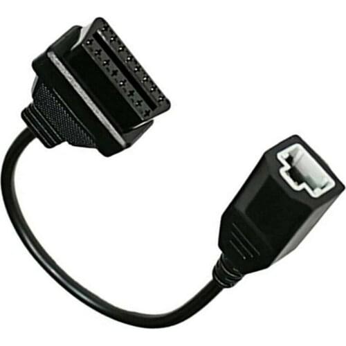 OBD2 Cable Adapter 3 Pin to 16 Pin OBD Diagnostic Connector for Honda 3 Pin Diagnostic Cable Adapter for Honda 3 Pin Cable