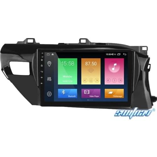 SWITNAV Android 10 CAR DVD For Toyota Hilux right hand drive car radio car Player audio gps display screen Monitor multimedia