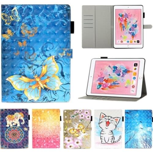 Case For Samsung Tab A8 A 8 2019 Case SM-T290 3D Shiny Kids Stand Cover For Samsung Galaxy Tab A 8.0 T290 T295 T297 Cover Cases