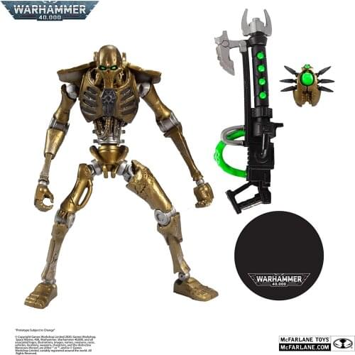 McFarlane Warhammer 40,000 Space Marines Necrons Action Model Anime Figure Toys Collection