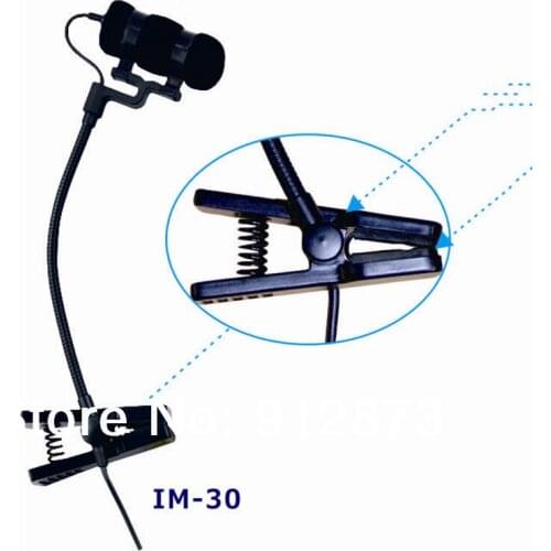 IM-30 Free Shipping Best Selling Saxophone Microphone Professional Codnenser Microphones Saxophone MIC