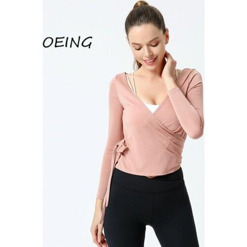 Crop Tops Long Sleeve Yoga Tops Women Workout Tops for Women Running Gym Woman Sport Shirt Yoga Top