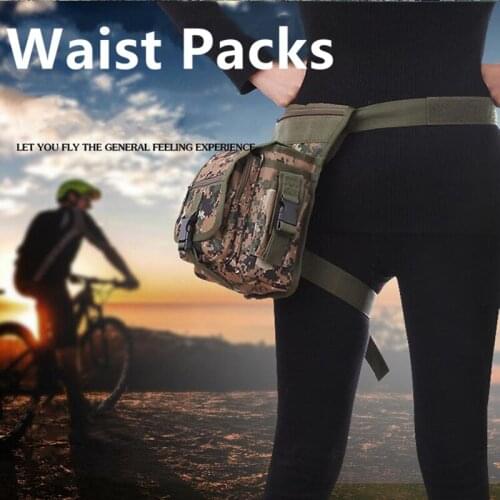 Men And Women Tactical Molle Pouch Military Waist Pack Belt Waist Pack Small Pocket Running Pouch Travel Camping Bags Bum Bag