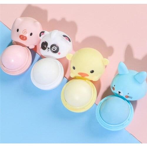 Cute Cartoon Animal Portable Solid Perfume Fragrances Women Solid Balm Mild Aroma Deodorant Fragrance Body Antiperspirant