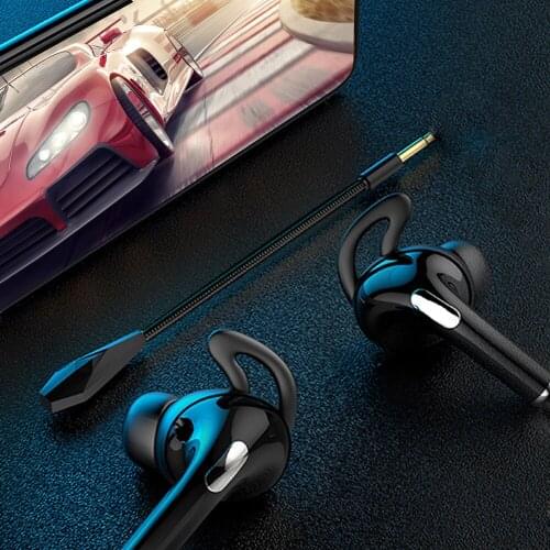 3.5mm Wired Earphones Stereo Music Deep Bass Earbuds Sports Headset In-line Control Handsfree with Microphone