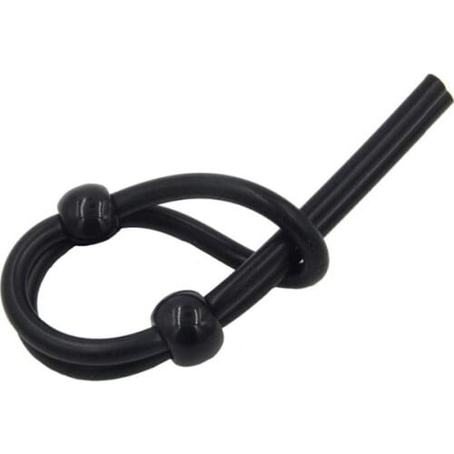Time Delay Erection Double Penis Ring Silicone Adjustable Cock Rings Set Ejaculation for Men Adult Sex Products