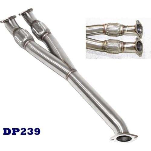 Racing Performance SS Catless Exhaust Downpipe Y-pipe fit for Niss@n 04-15 GTR GT-R R35
