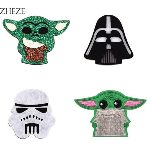 9Pcs/Lot 2021 Hot Sale Felt Pads For Girls Cartoon Character Headband Children Halloween Festival Decoration DIY Accessories