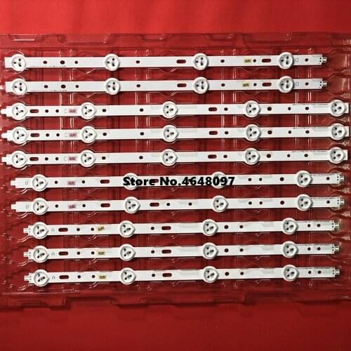 10 PCS New LED strip Replacement compatible for 40D1333B 40L1333B 40PFL3208T LTA400HM23 SVS400A79 A/B/D/C/D SVS400A73