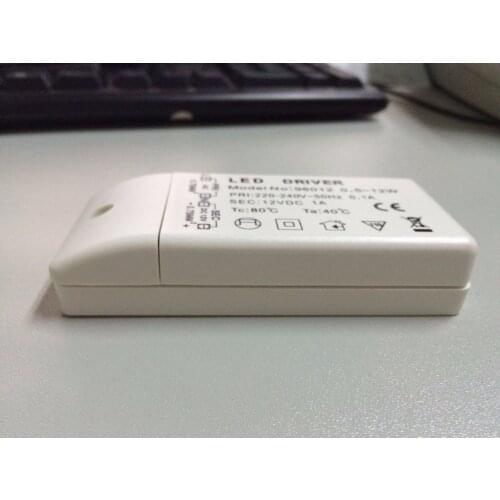12 ps/ lot good quality LED bulb MR16 light lamp Driver Transformer Power Supply Constant voltage DC 12V 12w