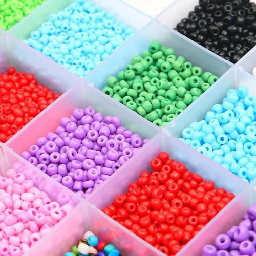 150-1000pcs 2/3/4mm Solid Color Charm Czech Glass Seed Beads Round Austria Crystal Bead For DIY Bracelet Earrings Jewelry Making