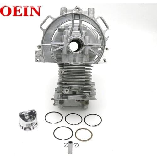 35MM Cyliinder Crankcase Mini Engine Motor Housing Piston Rings Fit For Honda GX25 GX25N GX 25 HHT25S Trimmer Brushcutter Parts