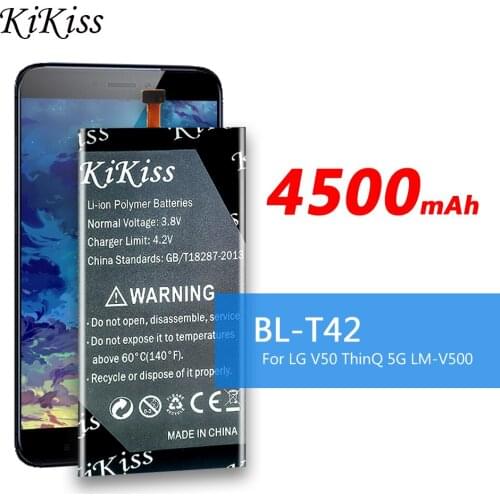 4500mAh BL-T42 Battery For LG V50 ThinQ 5G V50ThinQ BL T42 LM-V500 V500N V500EM v500xm Mobile Phone Bateria + free tools