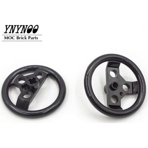 5Pcs/lot High-Tech Suspension and Engine Parts 2741 Large Steering wheel MOC Building Blocks Parts DIY Educational Children Toys
