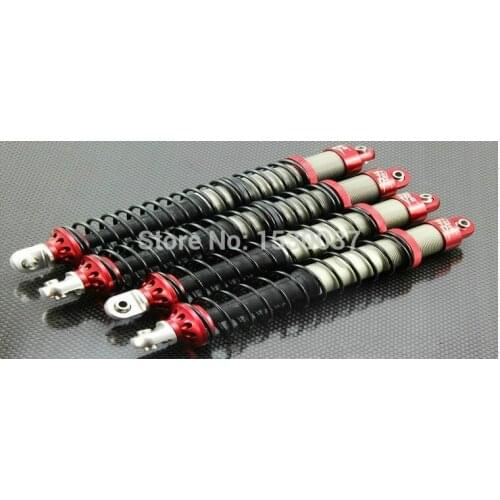 CNC Alloy Front and Rear Suspenion Shock 6MM (hard-anodized) Fit for 1/5 GTB Racing HPI ROVAN ROFUN KM BAJA 5B 5T 5SC