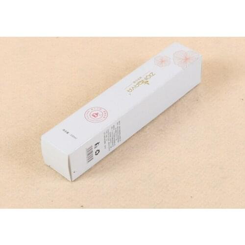 Custom paper packaging box for silk stockings with clear window and plastic film ---XP1083