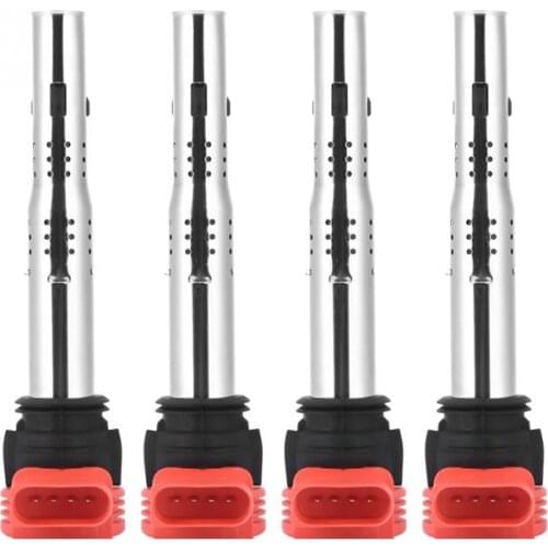 4pcs Auto Ignition Coil System for VW for Audi Vehicles Car Accessories 06E905115E 07K 905 715F 06H 905 115B