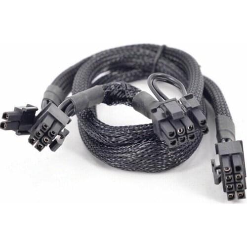 RM1000x Module Line GPU 8pin to Dual 8(6+2)Pin Power Cable Main Board Power Supply Line Hard Disk Power Supply Line