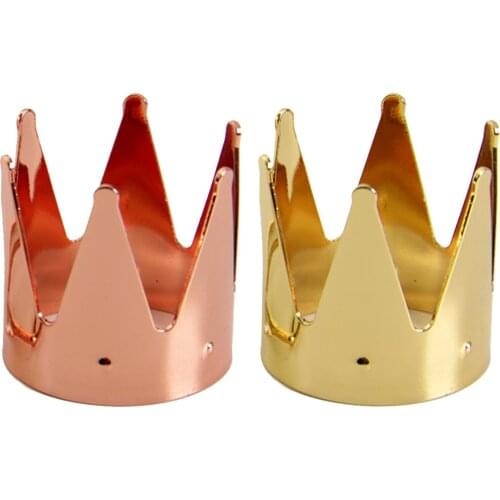 Metal Rack Easel Crown Display Stand for Crystal Ball Ores Agate Decoration Decor