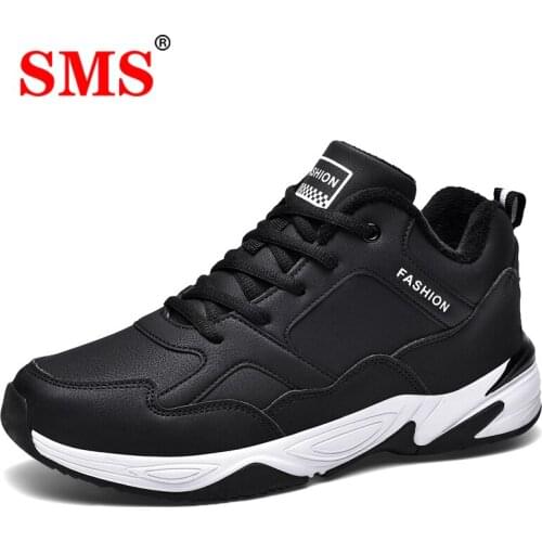 SMS Men Shoes Outdoor Winter Warm Lightweight Comfortable Running Shoes Breathable Sneakers Tenis Masculino Zapatillas Hombre