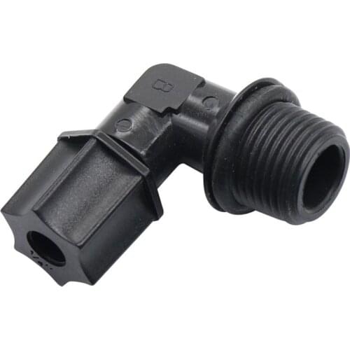 16mm External Thread To 1/4 Inch Elbow Water Connectors Irrigation Threaded Joint Pipe Fittings Supplies 1 Pc
