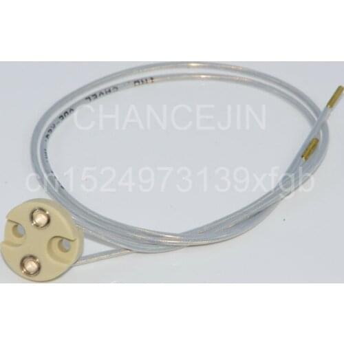 830 Lamp base is used for Martin and DRAEGER surgery shadowless lamp halogen bulb holder 14.5cm 30cm cables for choosing