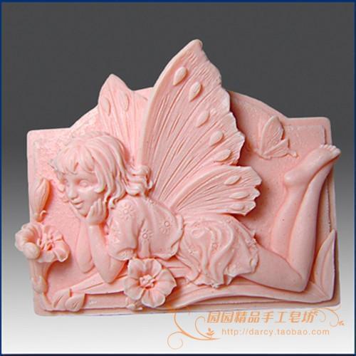 The Flower Child Lunlun Silicone Soap mold Handmade silicone 3d mould DIY Craft molds S086