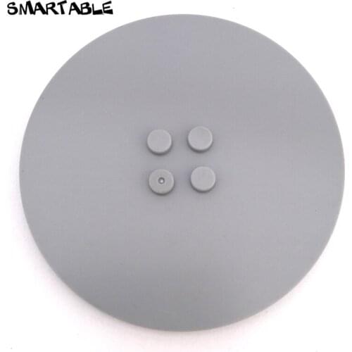 Smartable Tile Round 8x8 Building Blocks MOC Parts DIY Toys For Kids Creative Compatible Major Brands 6177 City 8pcs/lot