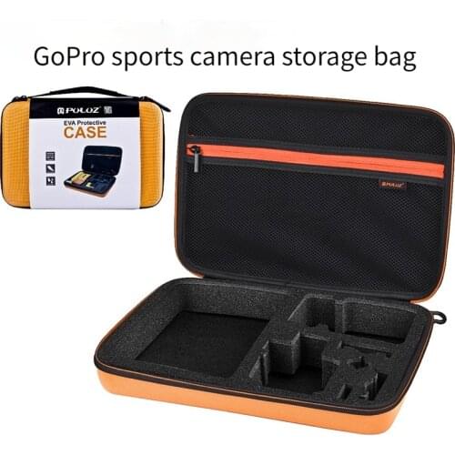 GoPro HERO Sports Camera Storage Bag Accessory Storage Bag Gopro Camera Bag Orange Storage Bag Accessory Storage Box