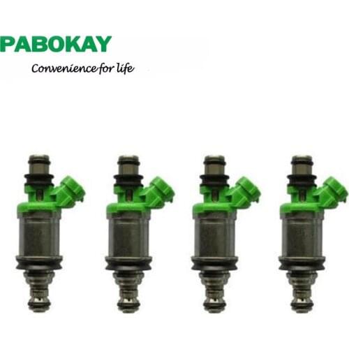 4 pieces x for Toyota Flow Matched Fuel Injector 23250-74140 CA 2320974140 FJ373 84212145 4G1567 FJ10134 M281 57646