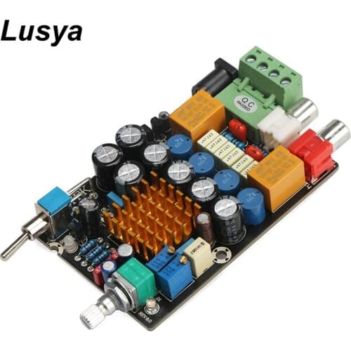TA2021B Digital Amplifier Audio Board 25W+25W Stereo with Protection Circuit for 4-8 ohm Speaker DC12V T0471