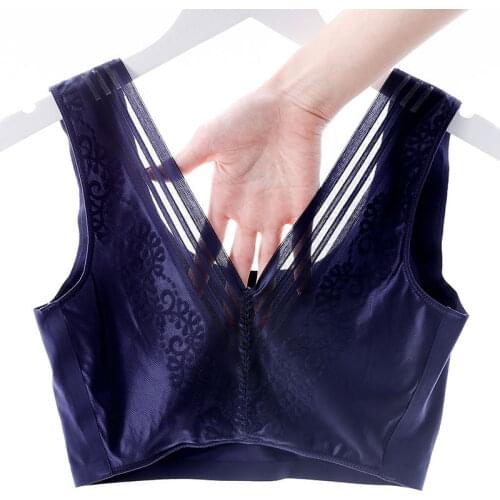 Bra top For Women Sexy 6XL 7XL Lingerie Plus Size Wire free Large Big D E Cup Bra Wireless Bralette Underwear