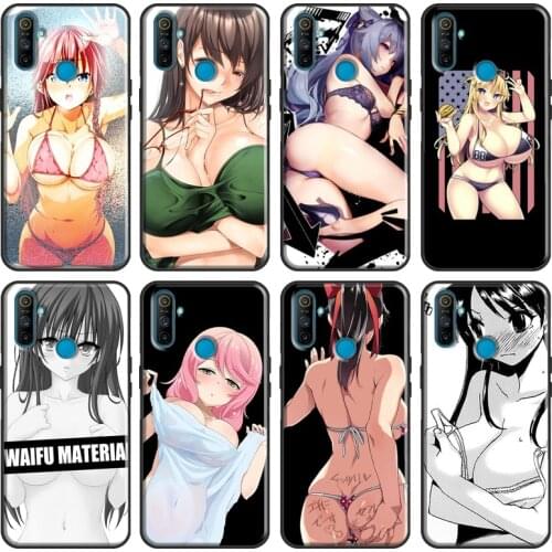 Summer Bikini Girls Anime Soft For OPPO Realme 7 Pro 6 X7 X50 C11 C3 GT Case For OnePlus Nord 8T 7T 8 Pro Phone Cover