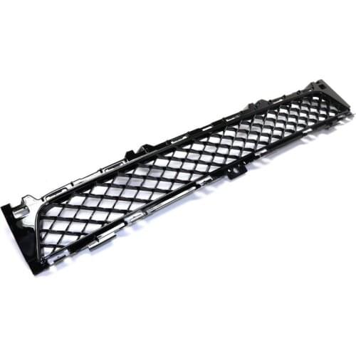 RollsRover Black Front Bumper Lower Center Grille Grill for Jaguar XJ 2010-2015 XJR 14-15 OEM C2D23093