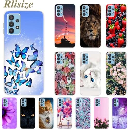 For Samsung Galaxy A32 5G Case SM-A326B Silicone Soft Fundas Cute Painted Cover For Samsung A32 A 32 5G Phone Cases Bumper 6.5