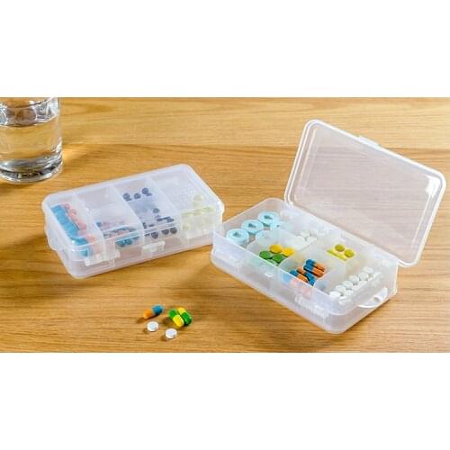 Travel Kit Portable Box Receive A Case With Double To That Occupy The Home Pcs Jewelry Pills Organizador Storage Pill Bottle
