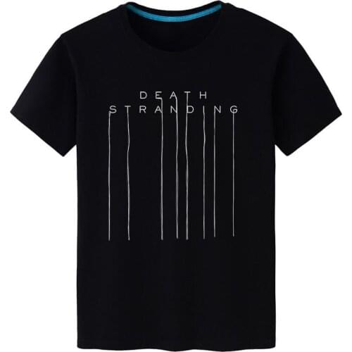 2020 New Fashion T-Shirt Men Women for Game Death Stranding Cosplay O-Neck Casual Short Sleeve Unisex Tops Tee