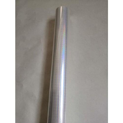 Holographic foil transparent little dot pattern hot stamping foil hot press on paper cards or plastic heat stamping film