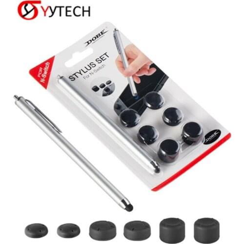 SYYTECH TNS-19287 Game Pack Kit Touch Pen Thumbstick Cover Thumb Stick Cap For Nintendo-Switch NS Game Accessories