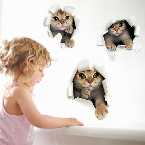 Kehomedecart Cat Wall Stickers