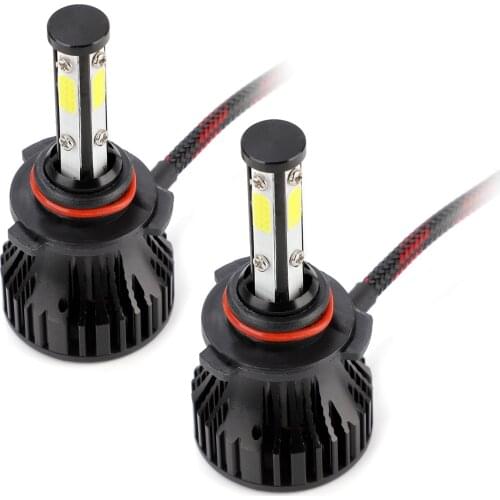 CARBOLE 9005 HB3 Combo LED Headlights Hi/Low Beam Bulb Conversion Kit 6000K 7600LM White