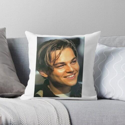 Leonardo DiCaprio Throw Pillow Cushion Cover Polyester throw pillows case on sofa home living room car seat decor 45x45cm