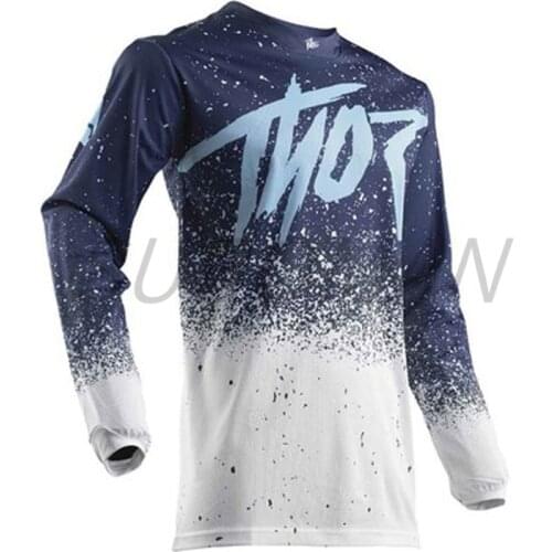 New 2021 thor Mens MTB Motocross Jersey Motorcycle Mountain Bike Moto Wear BMX DH Clothing Maillot Ciclismo Downhill T Shirt