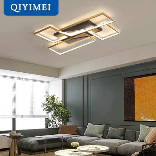 New Modern LED Chandelier Lights With Remote Control For Bedroom Living Dining Room Kitchen Home Lamps Indoor Lighting AC90-260V