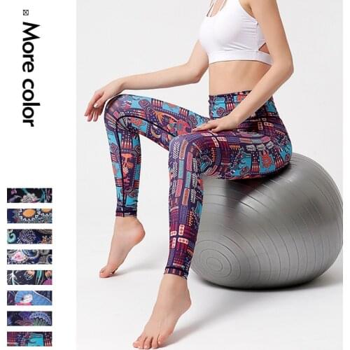 Cloud Hide Women Prints Sports Leggings Fitness Gym Yoga Pants High Waist Sexy Long Tights Running Trouser Workout Plus Size