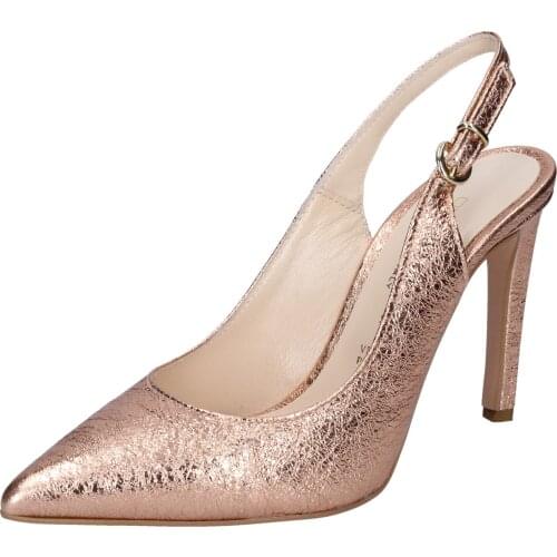 OLGA RUBINI Leather Pumps