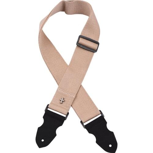 Adjustable Guitar Strap Soft Cotton Shoulder Belt With Picks Strap Lock Button Headstock for Acoustic Guitars Electric Guitars