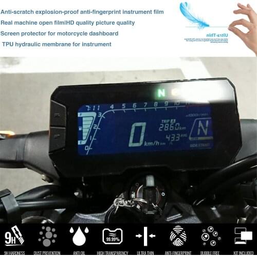 Motorcycle Cluster Scratch Protection Film Screen Protector For Honda CB125 CB125R CB150 CB250R CB300R 2018-2019