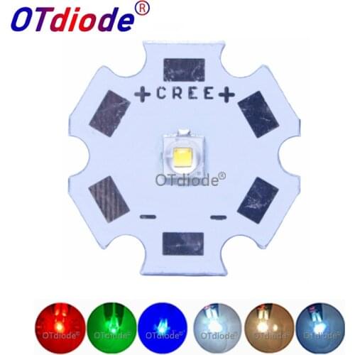 5-50PCS Original Cree 3W XLamp XPE2 XP-E2 R3 Cold Warm White Neutral White Red Green Blue LED Beads Diode Chip For Flashllight