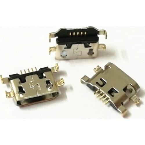50pcs/lot For Alcatel 6035R Idol S 4033 4033D POP C3 micro usb charge charging connector plug dock socket charger port